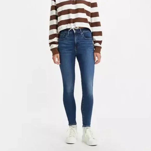 Levi's- 721 High Rise Skinny - Picture 1 of 8